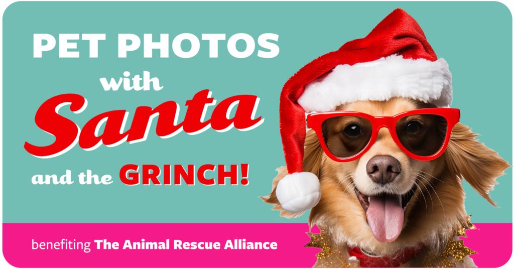 Pet Photos with Santa and the Grinch